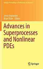 Advances in Superprocesses and Nonlinear Pdes