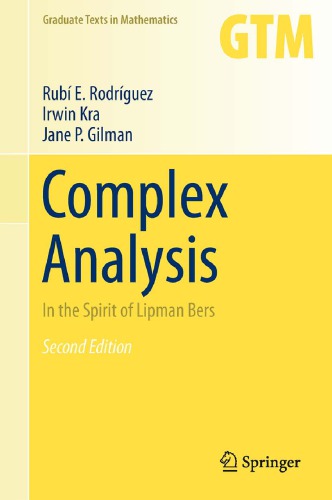 Complex analysis : in the spirit of Lipman Bers