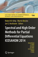 Spectral and High Order Methods for Partial Differential Equations ICOSAHOM 2014: Selected papers from the ICOSAHOM conference, June 23-27, 2014, Salt