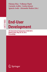 End-User Development: 5th International Symposium, IS-EUD 2015, Madrid, Spain, May 26-29, 2015. Proceedings