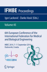 6th European Conference of the International Federation for Medical and Biological Engineering: MBEC 2014, 7-11 September 2014, Dubrovnik, Croatia