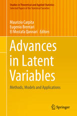 Advances in Latent Variables: Methods, Models and Applications