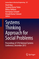 Systems Thinking Approach for Social Problems: Proceedings of 37th National Systems Conference, December 2013