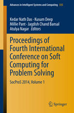 Proceedings of Fourth International Conference on Soft Computing for Problem Solving: SocProS 2014, Volume 1