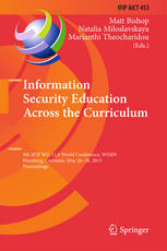 Information Security Education Across the Curriculum: 9th IFIP WG 11.8 World Conference, WISE 9, Hamburg, Germany, May 26-28, 2015, Proceedings