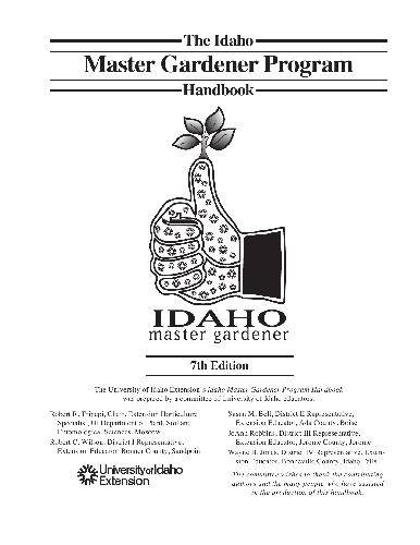 Idaho Master Gardener Handbook