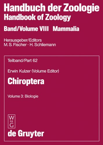 Handbuch der Zoologie   Handbook of Zoology: Eine Naturgeschichte der Stämme des Tierreiches. A Natural History of the Phyla of the Animal Kingdo Band