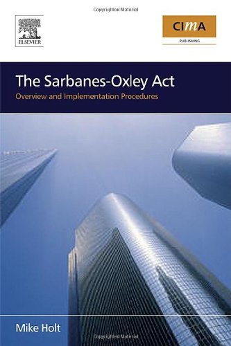 Sarbanes-Oxley Act (CIMA Professional Handbook)