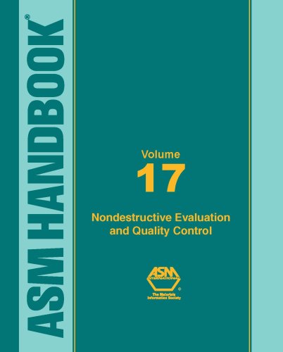 Nondestructive Evaluation and Quality Control. Metals Handbook
