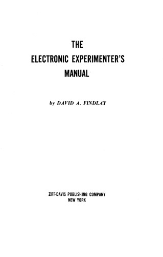 Electronic Experimenters Handbook 1958