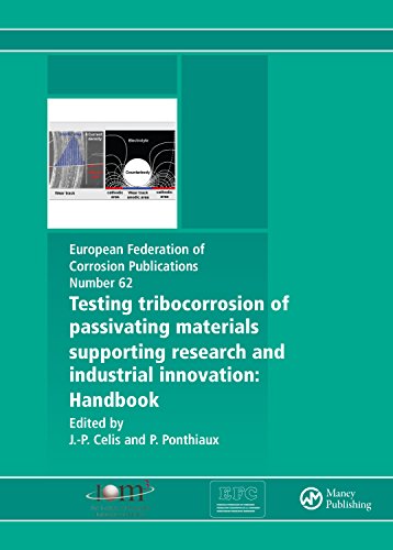 Testing tribocorrosion of passivating materials supporting research and industrial innovation : Handbook (EFC 62)