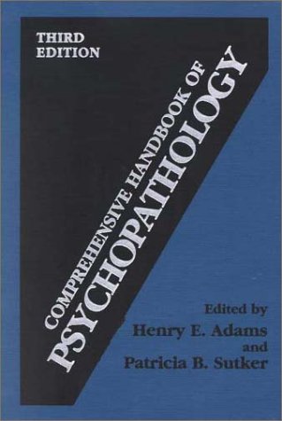 Comprehensive Handbook of Psychopathology, Third Edition