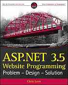 ASP.NET 3.5 website programming : problem, design, solution