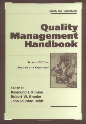 Quality management handbook