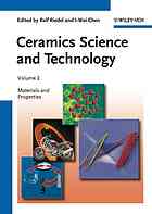 Ceramics science and technology. / Volume 2, Properties