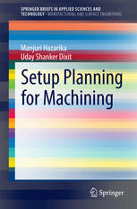 Setup Planning for Machining