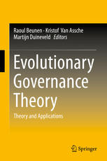 Evolutionary Governance Theory: Theory and Applications