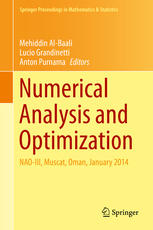 Numerical Analysis and Optimization: NAO-III, Muscat, Oman, January 2014