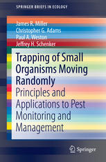 Trapping of Small Organisms Moving Randomly: Principles and Applications to Pest Monitoring and Management