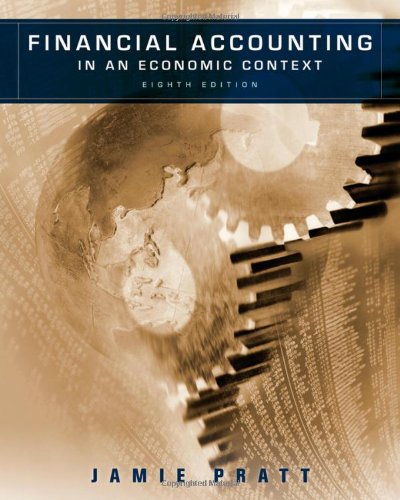Financial Accounting in an Economic Context 8th ed