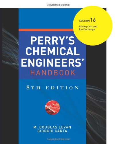 Perrys chemical Engineers handbook, Section 16