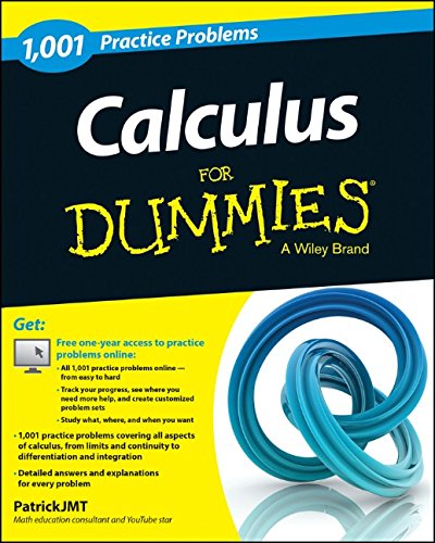 1001 calculus practice problems for dummies