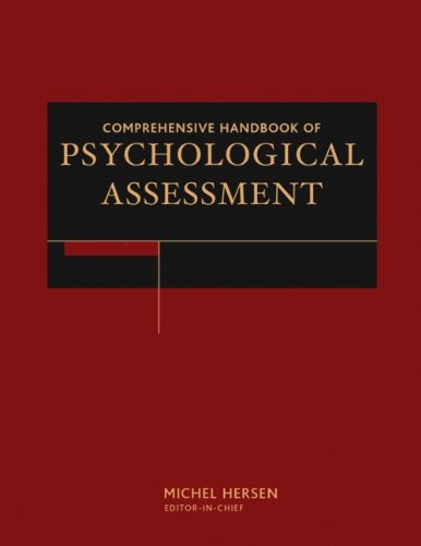 Comprehensive Handbook of Psychological Assessment, 4 Volume Set