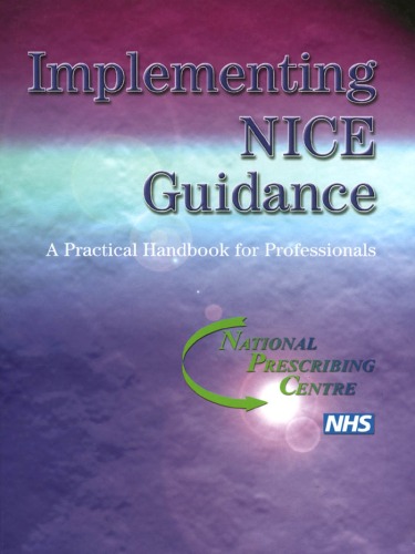 Implementing NICE Guidance: A Practical Handbook for Professionals