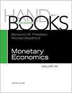 Handbook of monetary economics. : Texte imprimé