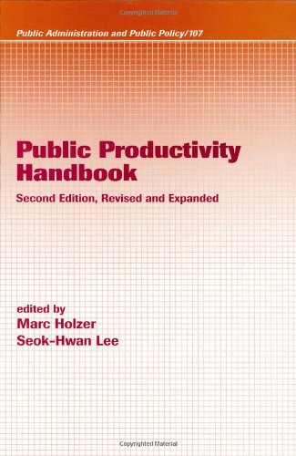 Public Productivity Handbook, Second Edition,