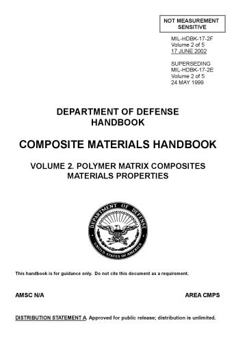 Composite materials handbook volume 2 : polymer matrix composites