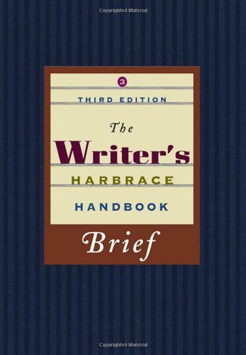 The Writers Harbrace Handbook, Brief Third Edition