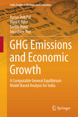 GHG Emissions and Economic Growth: A Computable General Equilibrium Model Based Analysis for India