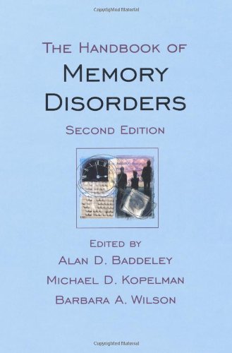 The Handbook of Memory Disorders, Second Edition