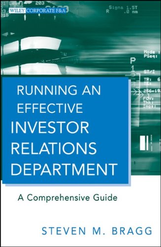 Running an Effective Investor Relations Department: A Comprehensive Guide