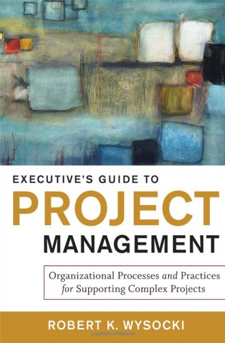 Executives guide to project management : organizational processes and practices for supporting complex projects