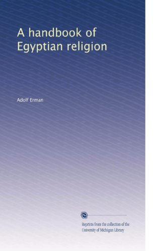 A handbook of Egyptian religion