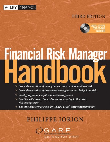 Financial Risk Manager Handbook: Third Edition (Wiley Finance)