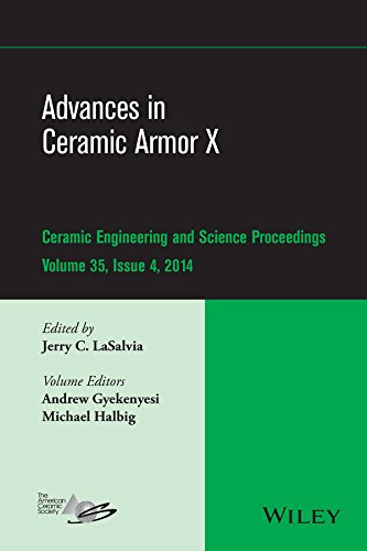 Advances in ceramic armor. X : a collection of papers presented at the 38th International Conference on Advanced Ceramics and Composites, January 27-3