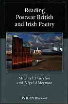 Reading postwar British and Irish poetry