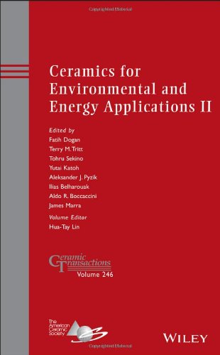 Ceramics for environmental and energy applications II : a collection of papers presented at the 10th Pacific Rim Conference on Ceramic and Glass Techn