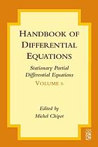 Handbook of differential equations : stationary partial differential equations