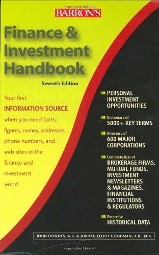 Barrons Finance and Investment Handbook