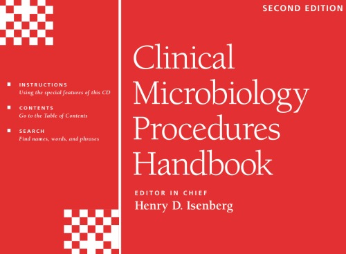 Clinical Microbiology Procedures Handbook 3 Vol Set