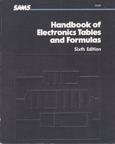 Handbook of Electronics Tables and Formulas