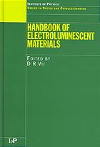 The handbook of electroluminescent materials