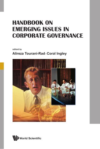 Handbook on emerging issues in corporate governance