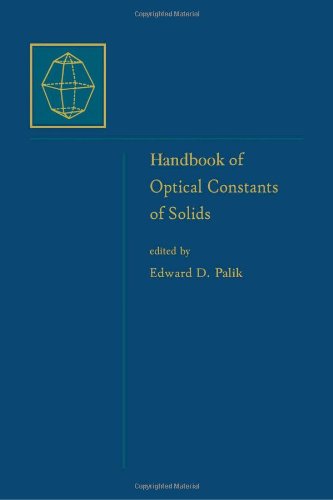 Handbook of Optical Constants of Solids, Volume 5: Handbook of Thermo-Optic Coefficients of Optical Materials with Applications
