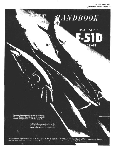 Pilots Manual P-51D Mustang Flight Handbook