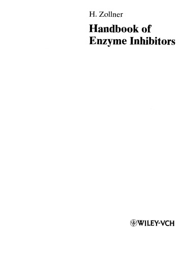 Handbook of Enzyme Inhibitors